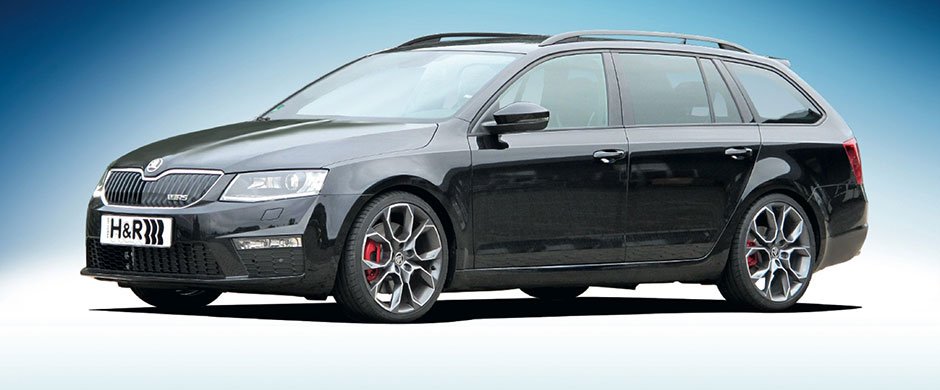 H&R Tieferlegungsfedern Sportfedernsätze für Skoda Octavia III Kombi Typ 5E für Mehrlenker-HA